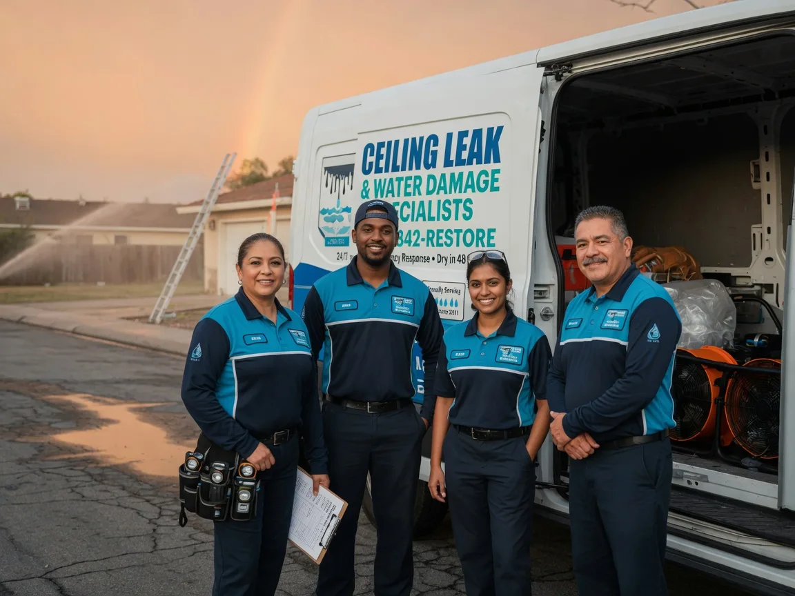 Ceiling Leak Cleanup company in Pemberton, MN